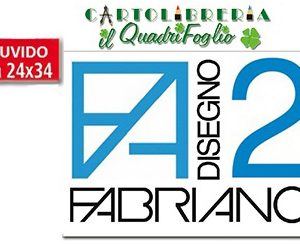 Album Fabriano 2 Ruvido cm.24×33 Fg.20